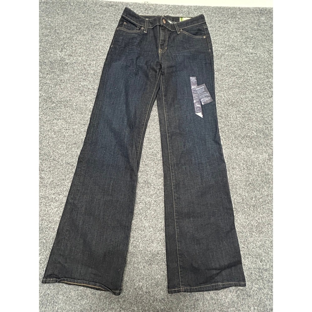 Gap Jeans Womens Size 2R Dark Indigo Flare Leg Stretch Denim Essential New